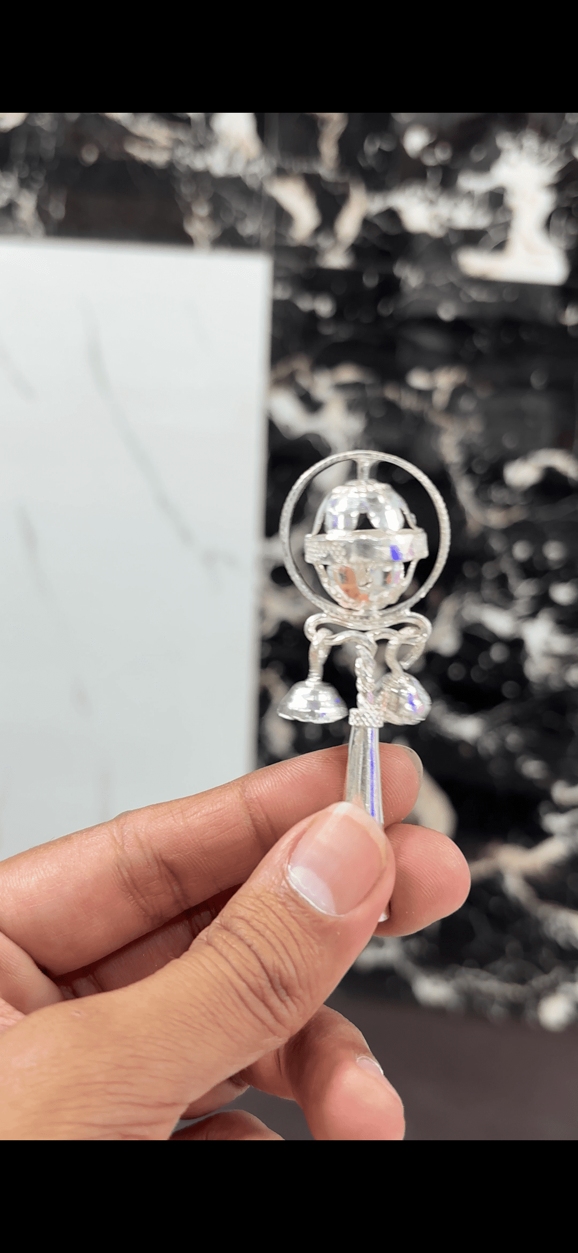 silver jhunjhuna for baby
